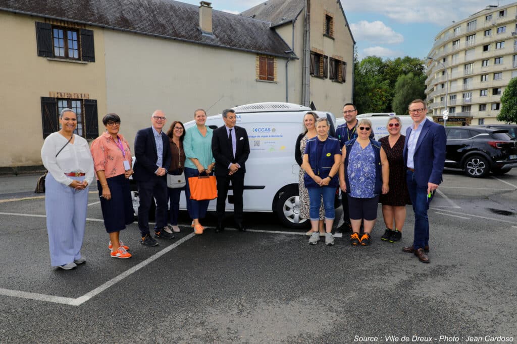 Le service de portage de repas de la Ville de Dreux